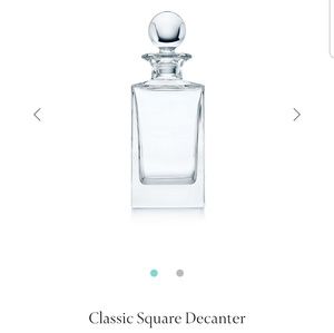 Tiffany & Co.  Decanter